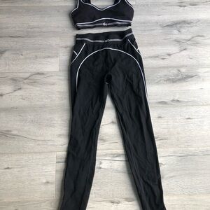 ALO Yoga Black Heartthrob Set